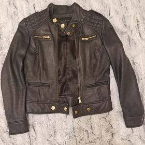 Moda International  real  leather jacket